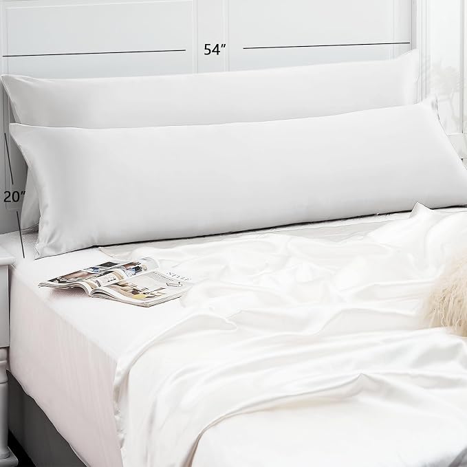 Satin Body Pillow Pillowcase 1pc, Silky Body Pillow Cover Similar to Silk - Image 4