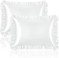 Homiest Ruffle Satin Pillowcase by Homiest