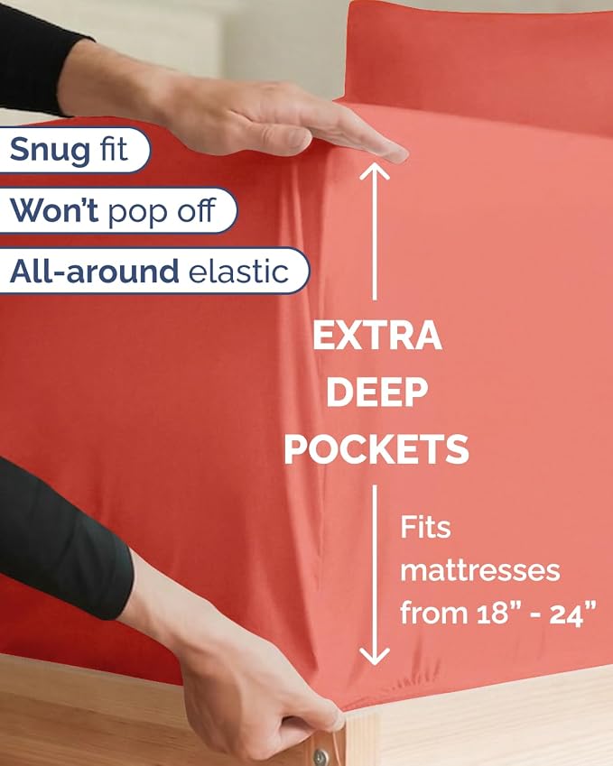 Extra Deep Twin XL Sheet Set - Image 3