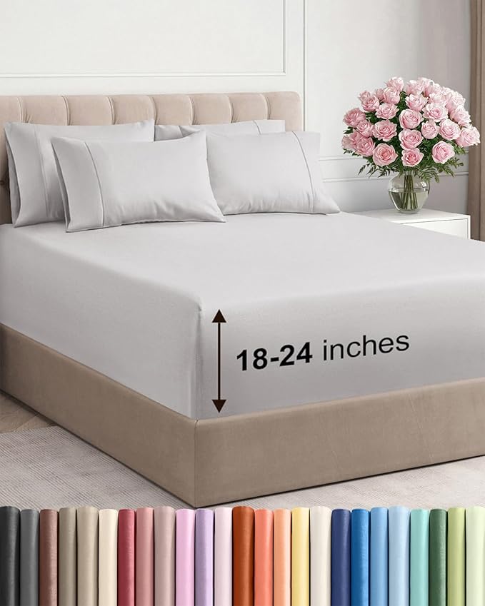Extra Deep Queen Sheet Set by CGKUnlimited