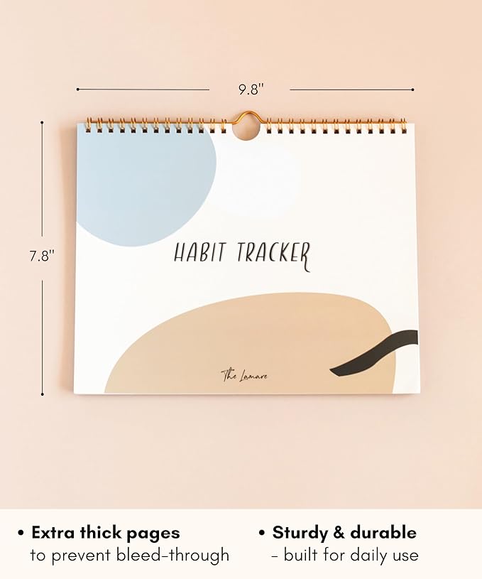 Lamare 2026 Habit Tracker Calendar – Premium Daily Habit Tracker Journal and - Image 6
