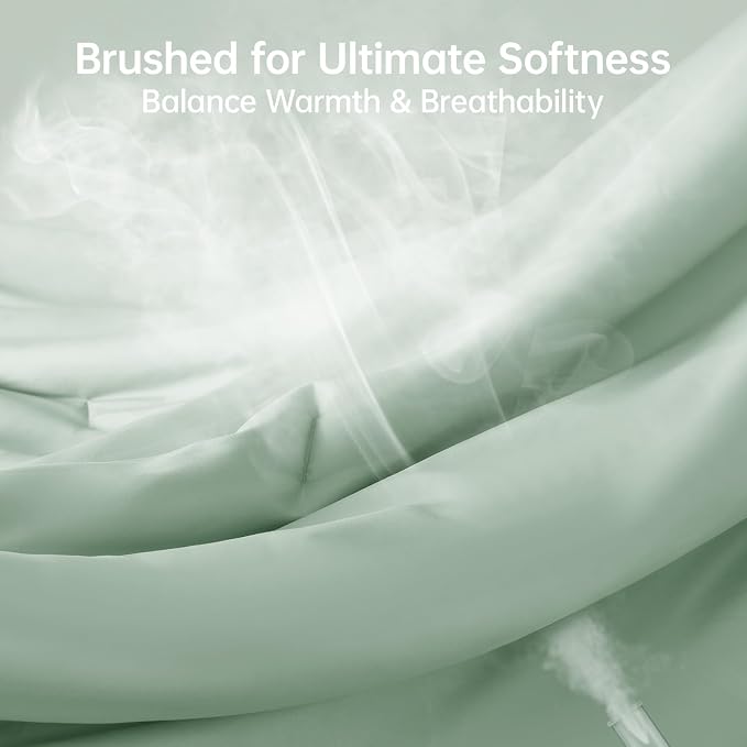 MUXHOMO Full Comforter Sets, All Season Ultra Soft Down Alternative Bedding - Image 3