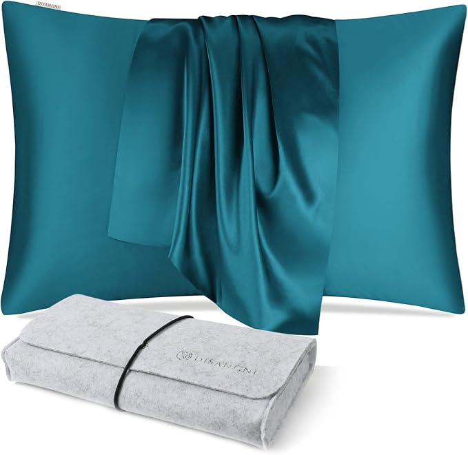 DISANGNI 100% Natural Mulberry Silk Pillow case by DISANGNI