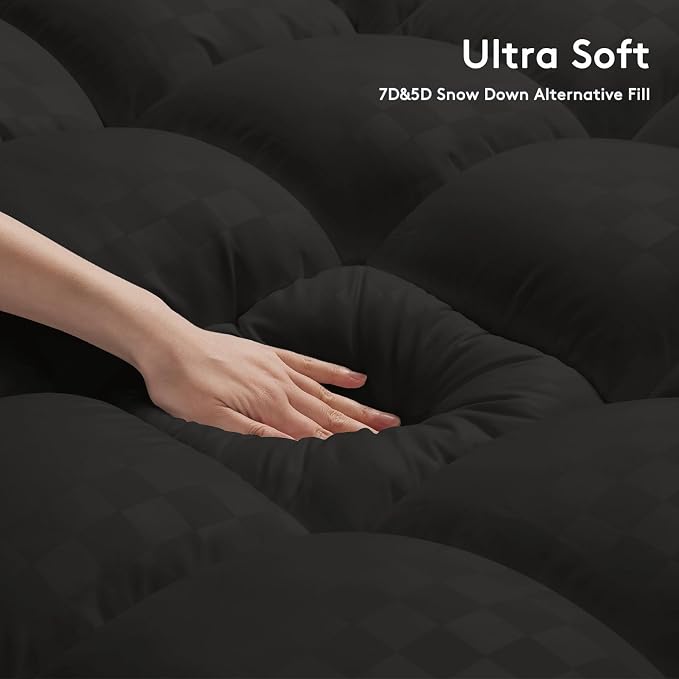SameBed Mattress Topper Twin XL, Extra Thick Mattress Pad Cover - Image 3
