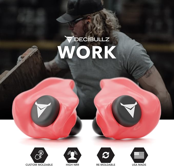Decibullz - Custom Molded Earplugs, 31dB Highest NRR, Comfortable Hearing - Image 5