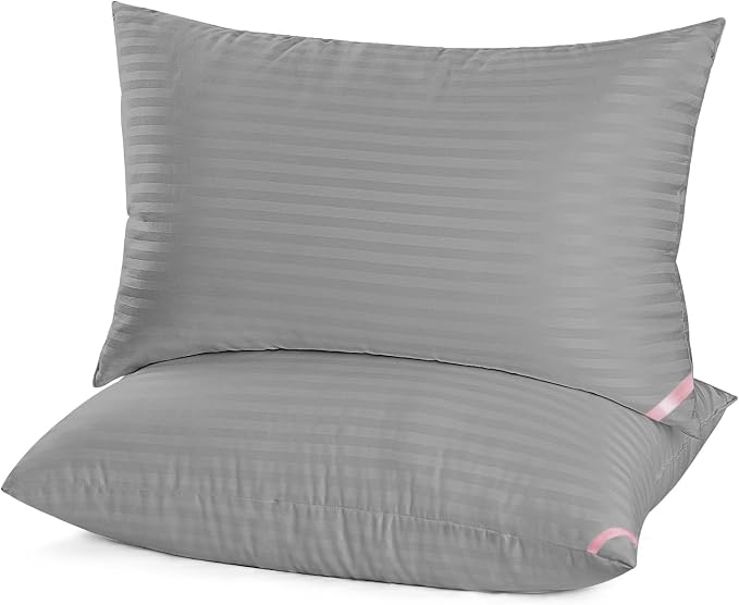 EIUE Bed Pillows for Sleeping 2 Pack Queen Size，Super Soft Down Alternative by EIUE