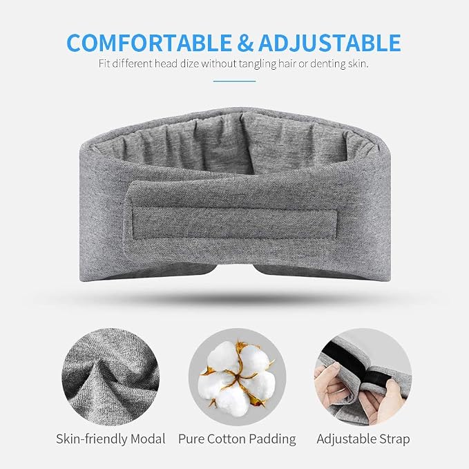 FRESHME Cotton Sleep Eye Mask for Men - Image 4