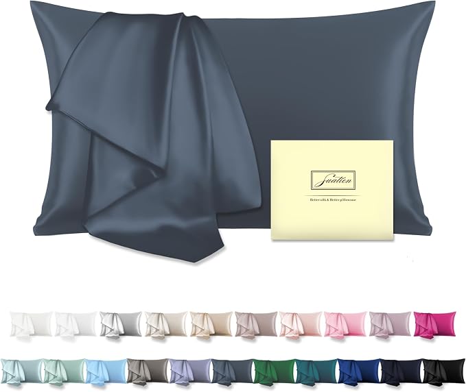 Natural Mulberry Silk Pillowcase by Suatien