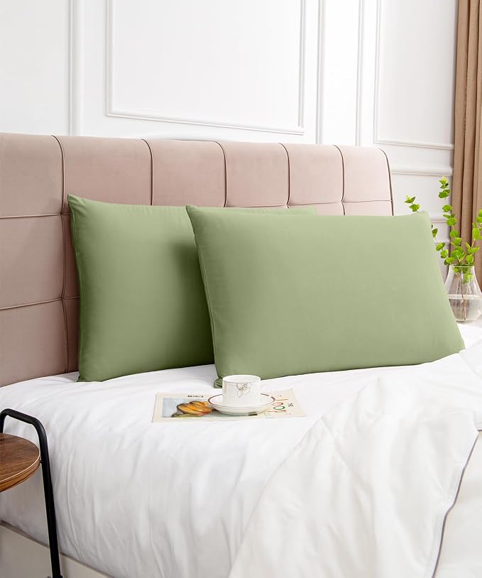Warmstar Cotton Pillow Cases King Size Set of 2, 600 Thread Count Pillowcases - Image 6
