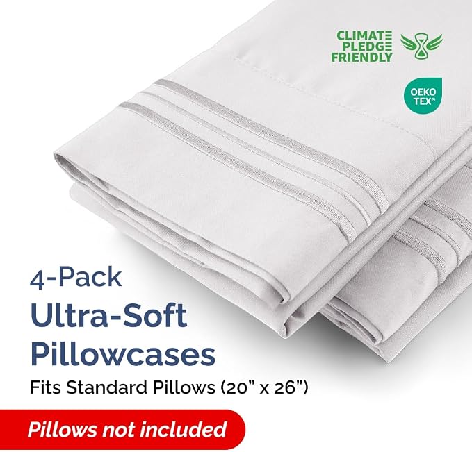 Standard Pillow Cases Set of 4 - Image 2