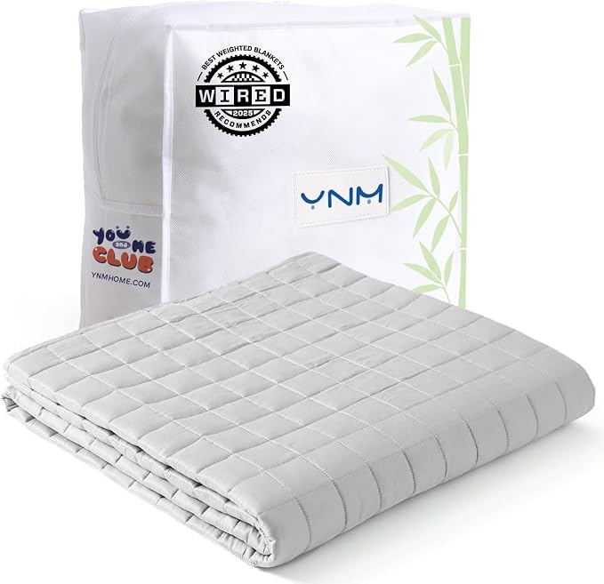 YnM King Size Cooling Weighted Blanket by YNM