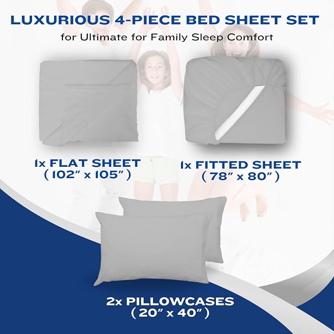 DREAMCARE Twin XL Sheet Sets - Image 8