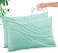 Gogreen Bamboo Rayon Waterproof Pillow Protector, Breathable Pillow Cover by GOGREEN