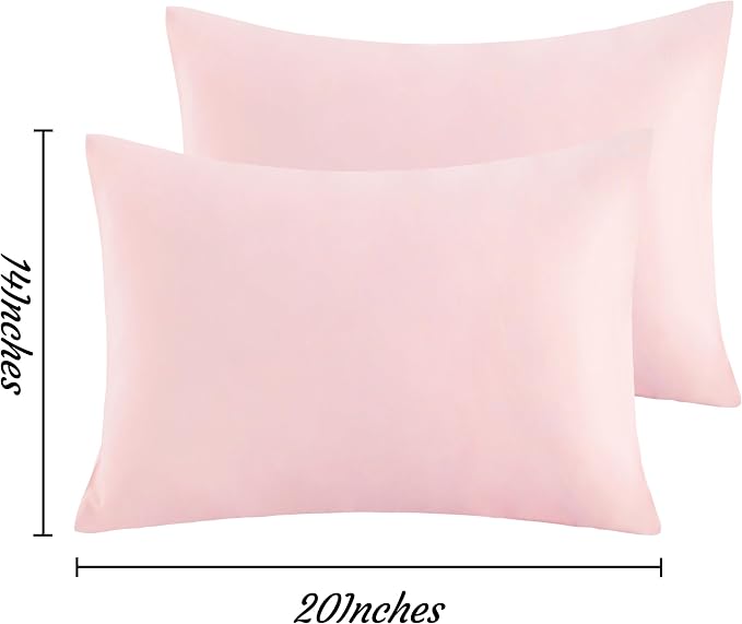 NTBAY Toddler Pillow Cases Set of 2, 2 Pack Brushed Microfiber 14x20 Pillow - Image 3