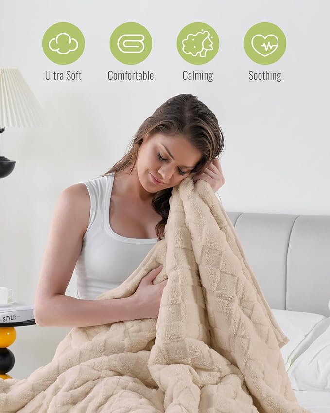 Uttermara Weighted Blankets for Adults Queen Size, 15lbs 60x80 inches Blanket - Image 4