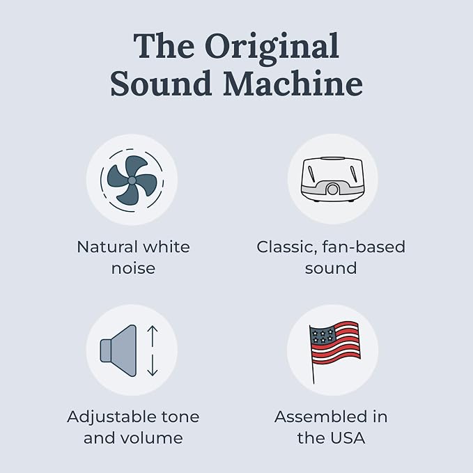 Yogasleep Dohm Classic The Original White Noise Sound Machine, Soothing Natural - Image 2