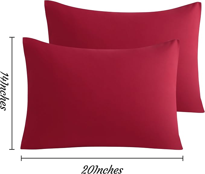 NTBAY Toddler Pillow Cases Set of 2, 2 Pack Brushed Microfiber 14x20 Pillow - Image 5
