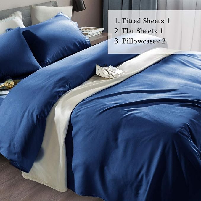 SONORO KATE Bed Sheet Set Super Soft Microfiber 1800 Thread Count Luxury - Image 2