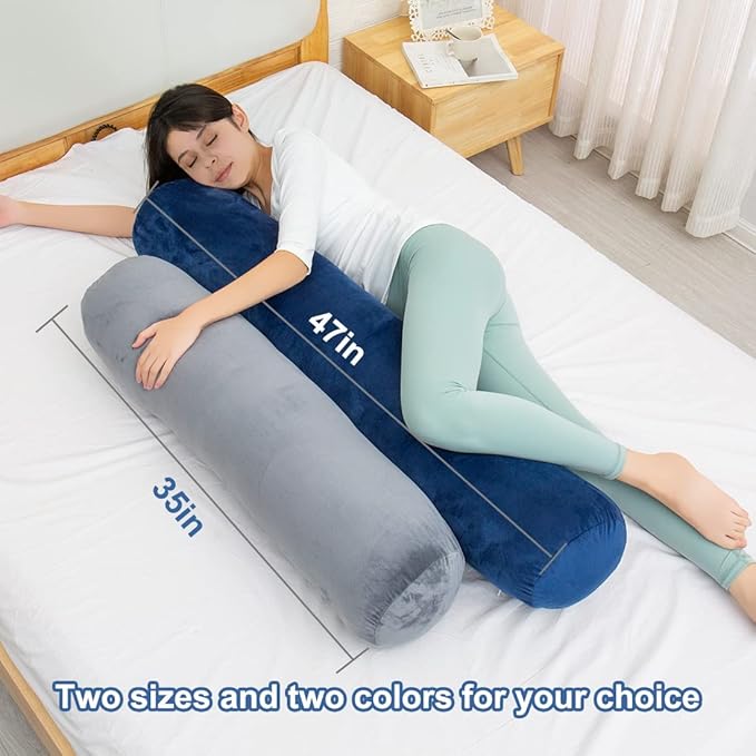 1 MIDDLE ONE Body Pillow for Adults, Bolster Pillow - Image 2