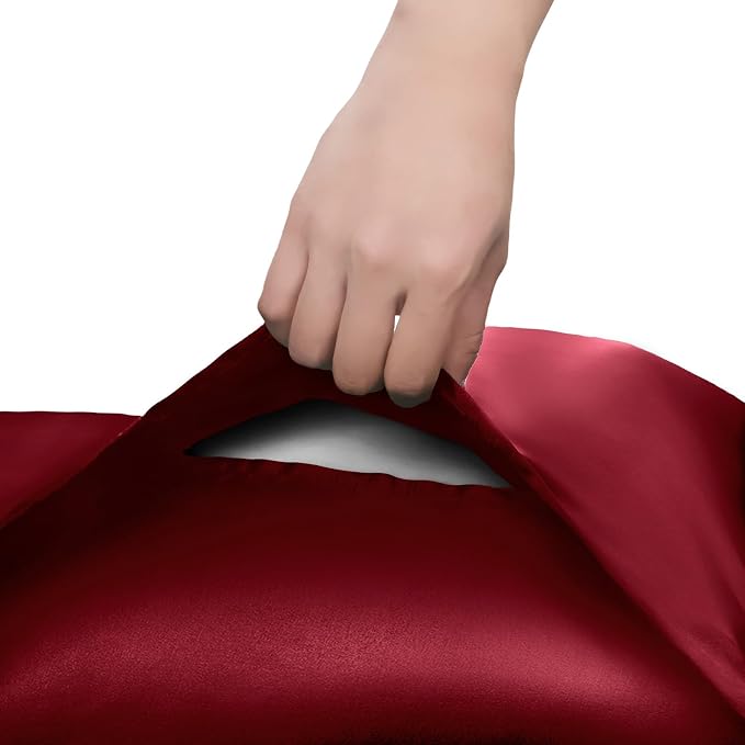 Homiest Ruffle Satin Pillowcase - Image 6