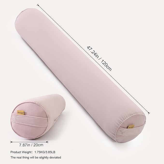 Body Pillow for Adults, Long Round Pillow, Big Cylindrical Pillow, Large Full - Image 2