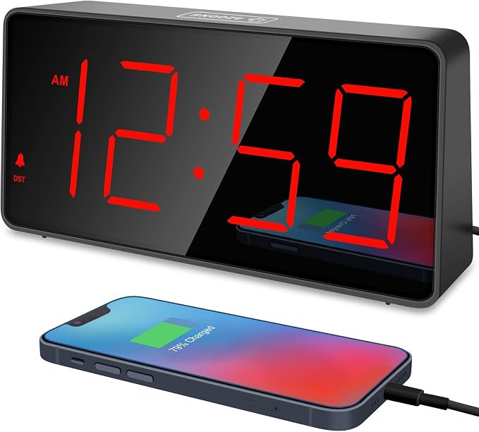 Peakeep Digital Clock, Alarm Clock by PEAKEEP