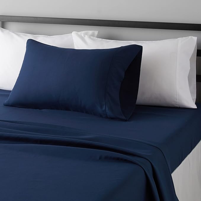 Amazon Basics Lightweight Super Soft Wrinkle-Free Breathable Brushed Microfiber by AmazonBasics