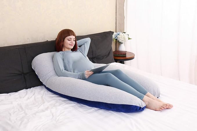 MOON PINE Pregnancy Pillow, U Shape Full Body Pillow - Image 5