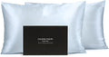 Fishers Finery 30mm 100% Pure Mulberry Silk Pillowcase Set, Quality Tested by FishersFinery