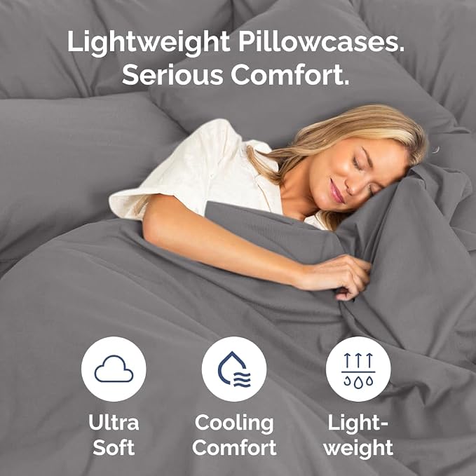 Queen Pillow Cases Set of 6 - Image 3