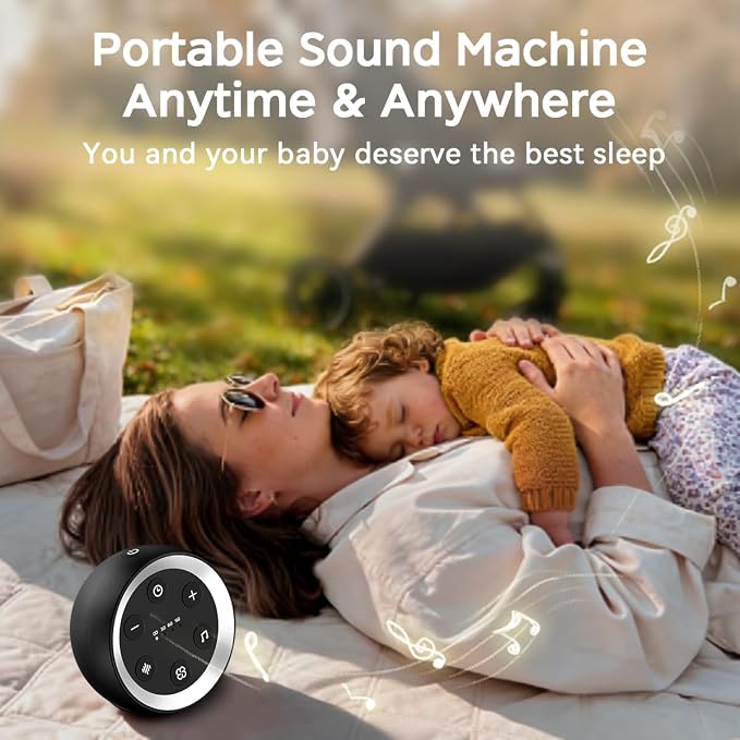 Small Sound Machine Battery Mini White Noise Machine - Image 6