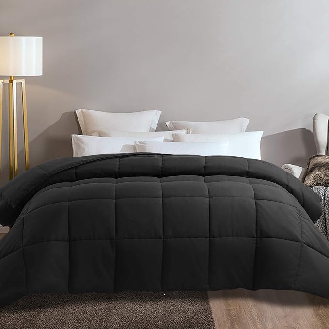 COHOME Premium Full Size Comforter, All-Season Quilted Down Alternative Duvet - Image 7