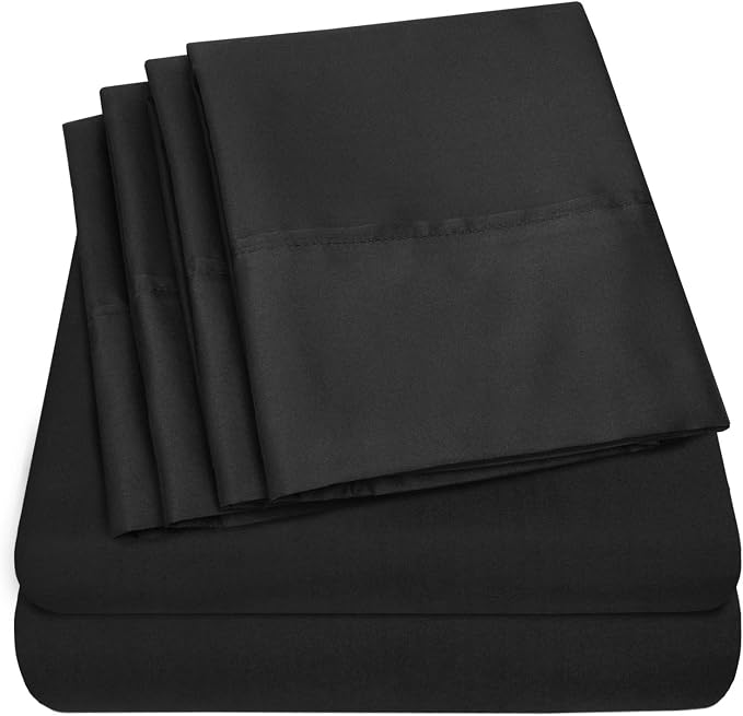 Cal King Size Bed Sheets by SweetHomeCollection