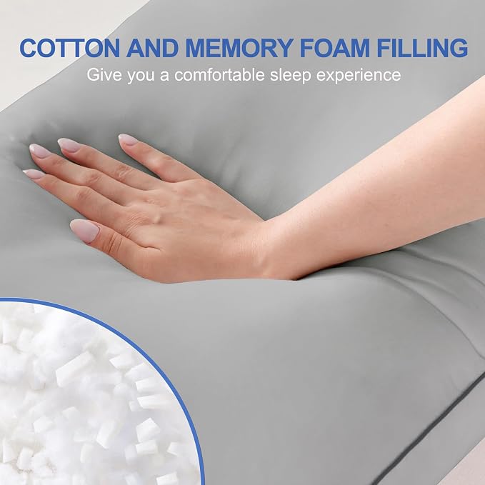 YZ HOME Memory Foam Body Pillow Insert - Image 3