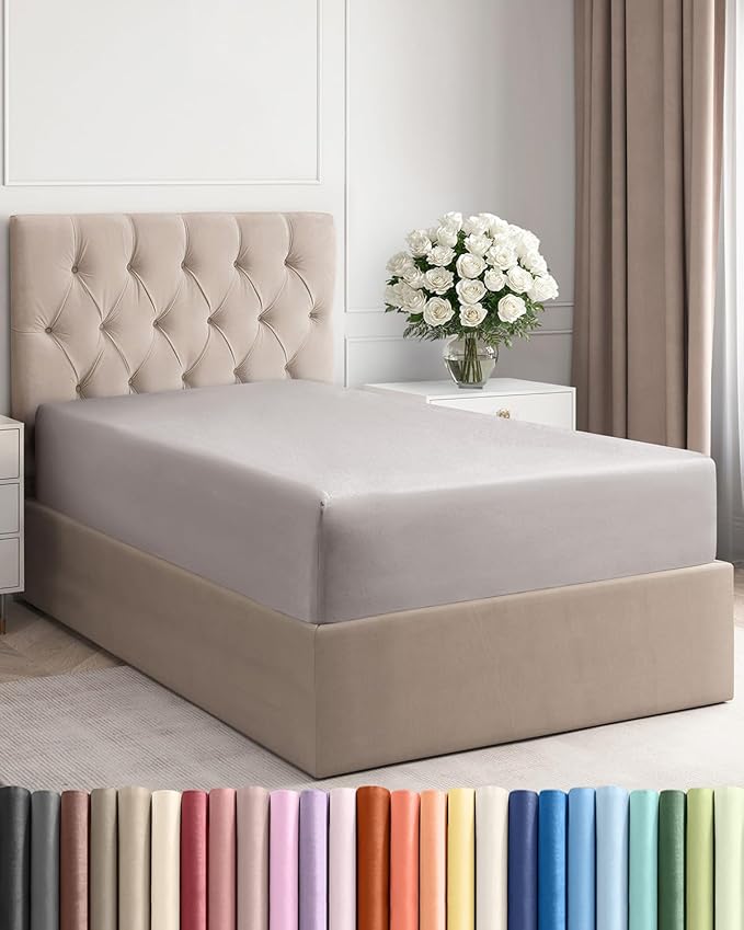 Twin XL Fitted Bed Sheet by CGKUnlimited