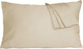 Pillow Cases, Standard Queen Size Cotton Percale Weave Pillowcases, Pre-Shrunk by HOMTEC