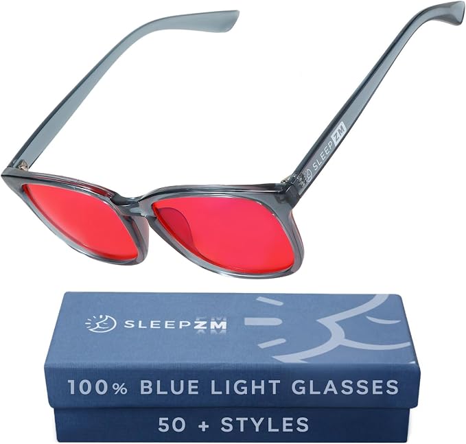 Sleep ZM Blue Light Blocking & Light Sensitivity Glasses by SleepZM