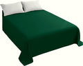Sfoothome Blackish Green Sheet, Ultra Soft and Comfortable Microfiber Top Sheet by Sfoothome