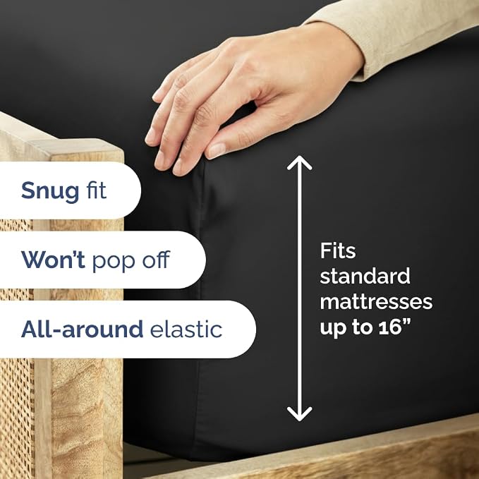 Cal King Fitted Bed Sheet - Image 3