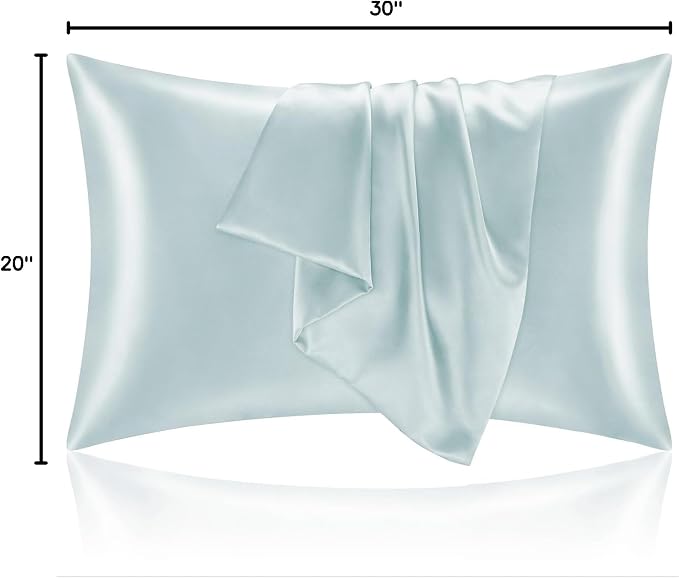 BEDELITE Satin Pillowcase for Hair and Skin, Super Soft and Cooling Similar to - Image 9