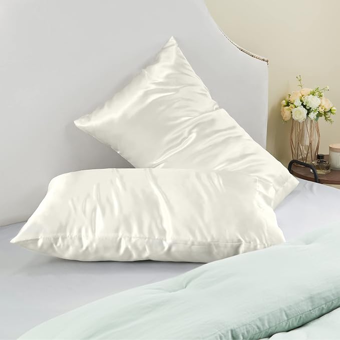 BEDELITE Satin Pillowcase for Hair and Skin, Super Soft and Cooling Similar to - Image 8