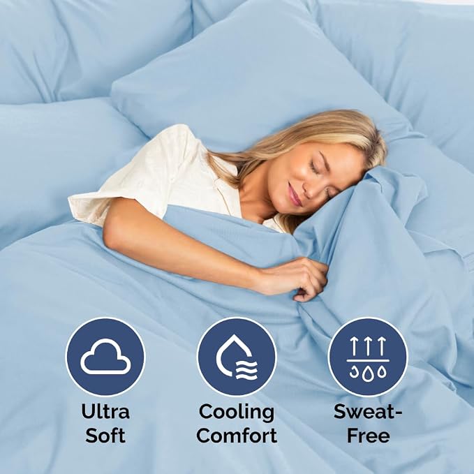 Extra Deep King 400 Thread Count Cotton Fitted Sheet - Image 3