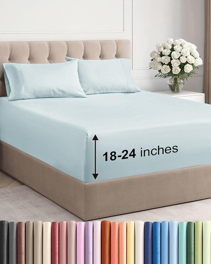 Extra Deep Queen Sheet Set by CGKUnlimited