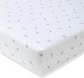 Burt's Bees Baby Essential Organic Cotton Fitted Crib Sheet, Breathable by BurtsBeesBaby
