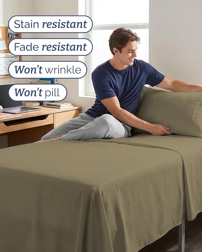 Twin XL Size 3 Piece Sheet Set - Image 5