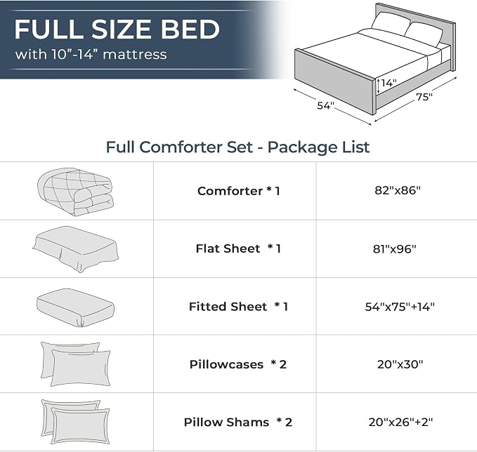 HEVUMYI Red Full Comforter Set - Image 8