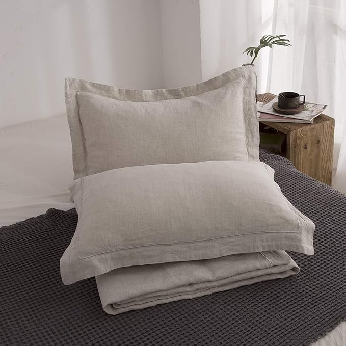 Simple&Opulence 100% Linen Duvet Cover Set - Image 8