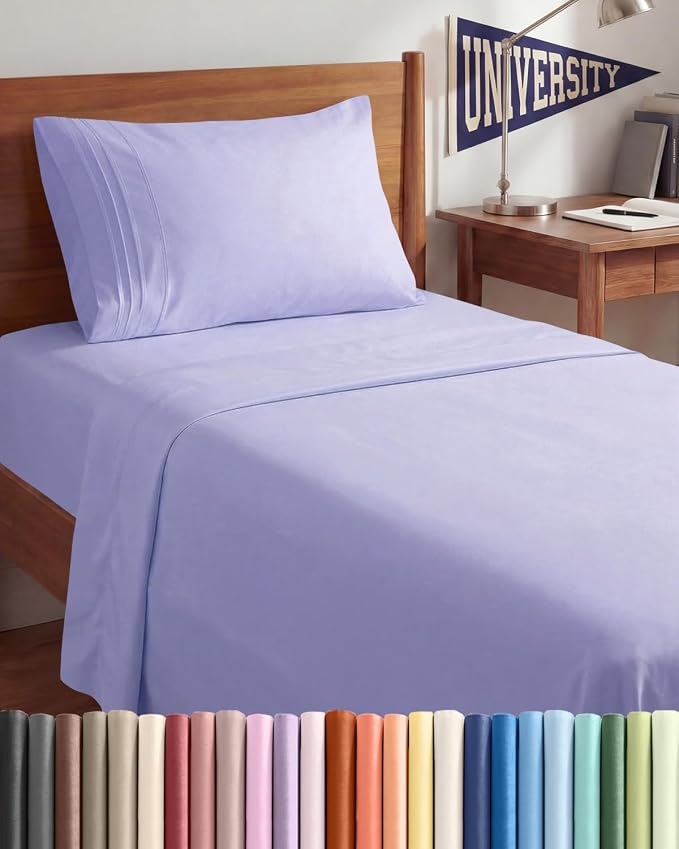 Twin XL Size 3 Piece Sheet Set by CGKUnlimited