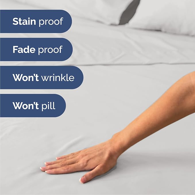 Twin Size 3 Piece Sheet Set - Image 5