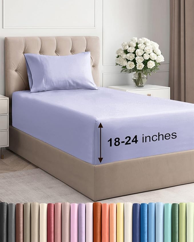Extra Deep Twin Sheet Set by CGKUnlimited